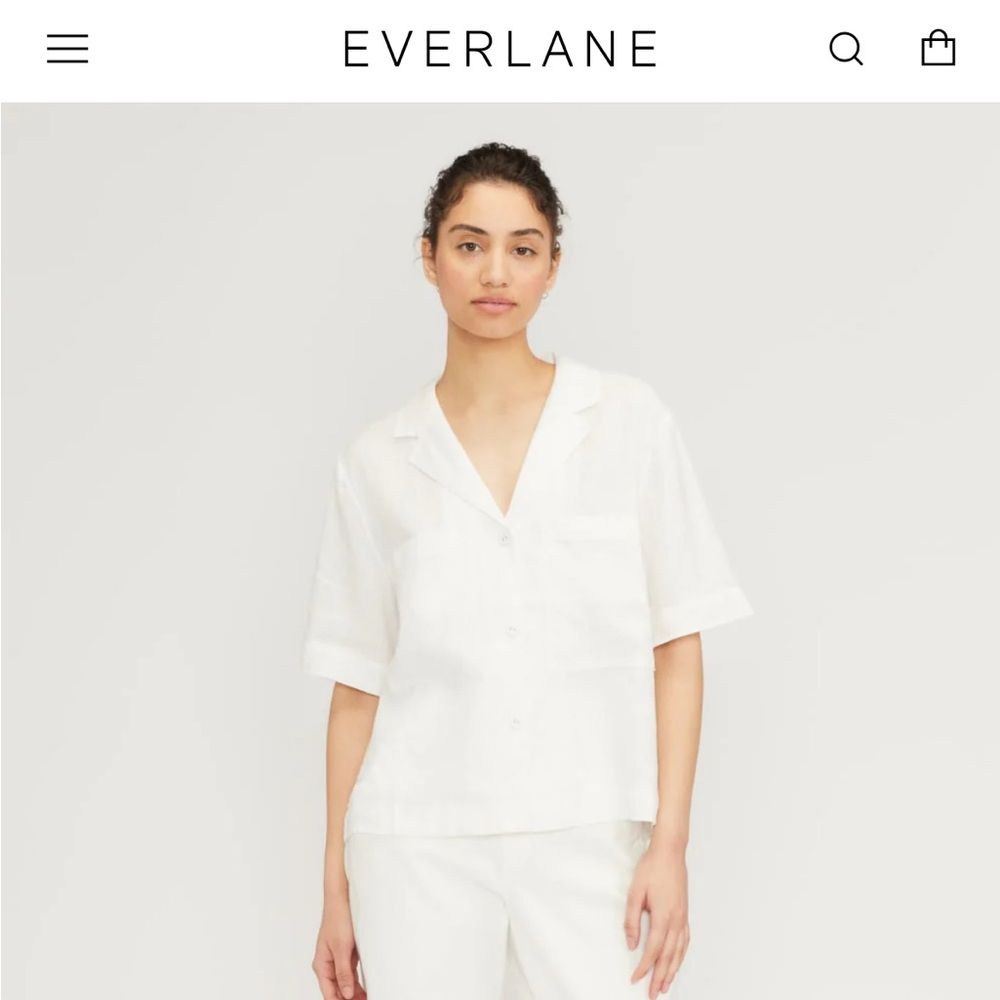 Everlane The Linen Workwear Shirt